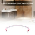 thumbnail image 4 of AFQH Silicone Wet Room Bathroom Floor Seal Screen Door Seal Strip Shower Dam Prevents Overflow of Water Waterproof Self-Adhesive and Bendable Waterproof Strip for Wet and Dry Separation, 4 of 11