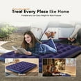 thumbnail image 7 of Honeydrill Full Size Air Mattress Inflatable Bed, Blow Up Mattress Camping Sleeping Pad, 7 of 7
