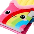 thumbnail image 5 of Claire's Rainbow French Fry Mini Diary with Lock and Key, 25 Pages, Children's, 5 of 6