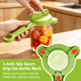 thumbnail image 4 of Jar Opener, MOJINO Adjustable Jar Opener for 1" to 3.5" Lids, 4-in-1 Multifunction Opener Bottle Opener Kit, Jar Opener for Seniors with Arthritis and Weak Hands, 4 of 10