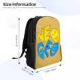 thumbnail image 4 of Arcade Neo Geo Logo Travel Backpack Women Men School Computer Bookbag Student Daypack, 4 of 5