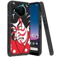 thumbnail image 1 of DALUX MetKase Hybrid Slim Phone Case Cover Compatible with Nokia X100 5G (2021) - Stripe Kabuki, 1 of 3