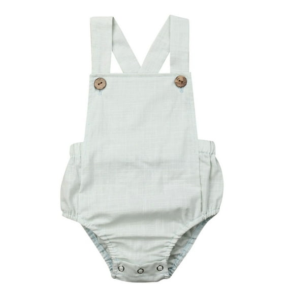 Dewadbow Newborn Infant Baby Girl Romper Bodysuit Summer Jumpsuit Clothes