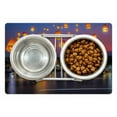 thumbnail image 1 of Lantern Pet Mat for Food and Water, Wat Arun Building Thailand Bangkok Coastline People Wishing Positive Culture, Non-Slip Rubber Mat for Dogs and Cats, 18" X 12", by Ambesonne, 1 of 2