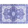 thumbnail image 1 of Ahgly Company Machine Washable Indoor Rectangle Abstract Blue Modern Area Rugs, 5' x 8', 1 of 4