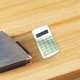 thumbnail image 5 of Calculadora Estándar de 8 Dígitos con Pantalla Grande | Botones Redondos Silenciosos | Diseño Portátil En Color Caramelo (Azul, Rosa, Verde y Blanco) | Calculadora de Escritorio Compacta para Uso En, 5 of 6