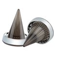 thumbnail image 1 of 1 par de cubiertas de lente de luz de señal de , accesorio fácil de instalar, forma cónica Gris, 1 of 8