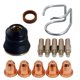 thumbnail image 1 of S25 S45 Plasma Cutter Torch Consumable PR0110 Electrode PD0116-08 Tips Kit 13pcs High Quality Plasma Electrodes Welding Tool, 1 of 5