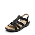 thumbnail image 1 of Sandalias DREAM PAIRS con Soporte para el Arco Negro Talla 11, 1 of 7