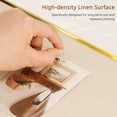 thumbnail image 3 of DOLLAR BOSS Linen Bulletin Board 24x18 Inches Cork Board for Wall Poster Board with Gold Aluminum Frame Hanging Pin Board Vision Board for Home Office Room Decor with 10 Push Pins, 3 of 10
