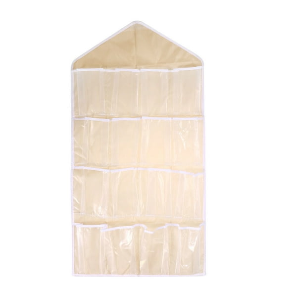 Wall Pocket Organizer over Door Storage Hanging Bag Bags Underwear Box 16 Pockets