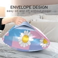 thumbnail image 4 of Yayeee Pillowcase Standard Size Set of 2 Satin Wrinkle Resistant Pillow Case, Playful Daisy, 4 of 8