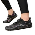 thumbnail image 4 of Summer Lightweight Womens Wading Sneakers Water Swimming Shoes Non Quick Dry Fishing Hiking Outdoor Breathable Footwear Black 36, 4 of 7