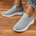 thumbnail image 5 of Sopiago Womans Sneakers Womens Walking Shoes Mesh Non Slip Gym Sports Casual Fashion Sneakers Grey,41, 5 of 6