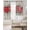 Red Beige, variant on Valentine's Day Black Out Curtains 63 Inch Long, Room Darkening Draperies Curtains Panels, Red Love Heart Eucalyptus Watercolor Thermal Insulated Curtain for Bedroom Living Room 52"x63" 2 Panels