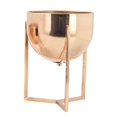 thumbnail image 2 of Maceta de metal Strade Fareast Limited con soporte dorado Mediano, 2 of 5