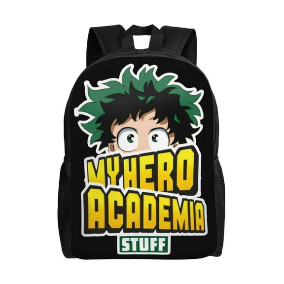 My Hero Academia Backpack Casual Daypack Large Capacity Travel Work School Back Pack Novelty Backpacks Laptop Bag