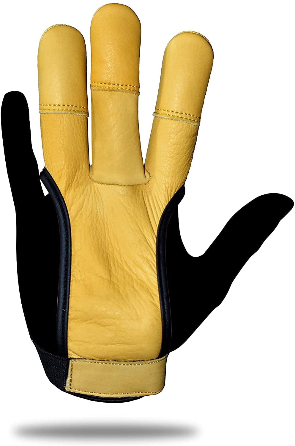 UNIVERSE ARCHERY Leather Archery Glove Handmade Shooting Hunting Three Finger Gloves Recurve
