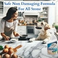 thumbnail image 7 of Black Diamond Stoneworks Granite Sealer: Seals and Protects. Marble Sealer Protector. Granite, Marble, and Travertine Countertop Sealer for All Stone Countertops. Enhance Your Stone’s Natural Beauty., 7 of 7