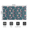 thumbnail image 5 of Pioneer Flower Floral Print Pattern Door Rugs,Washable Non Slip Door Mats Indoor,Decorative Door Mats,Entry Mat Indoor for Entrance,Bedroom,Kitchen,Bathroom,17"x30", 5 of 6