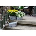 thumbnail image 3 of Red Carpet Studios Planters S/3 Oval Flower Design w Handles, 3 of 3