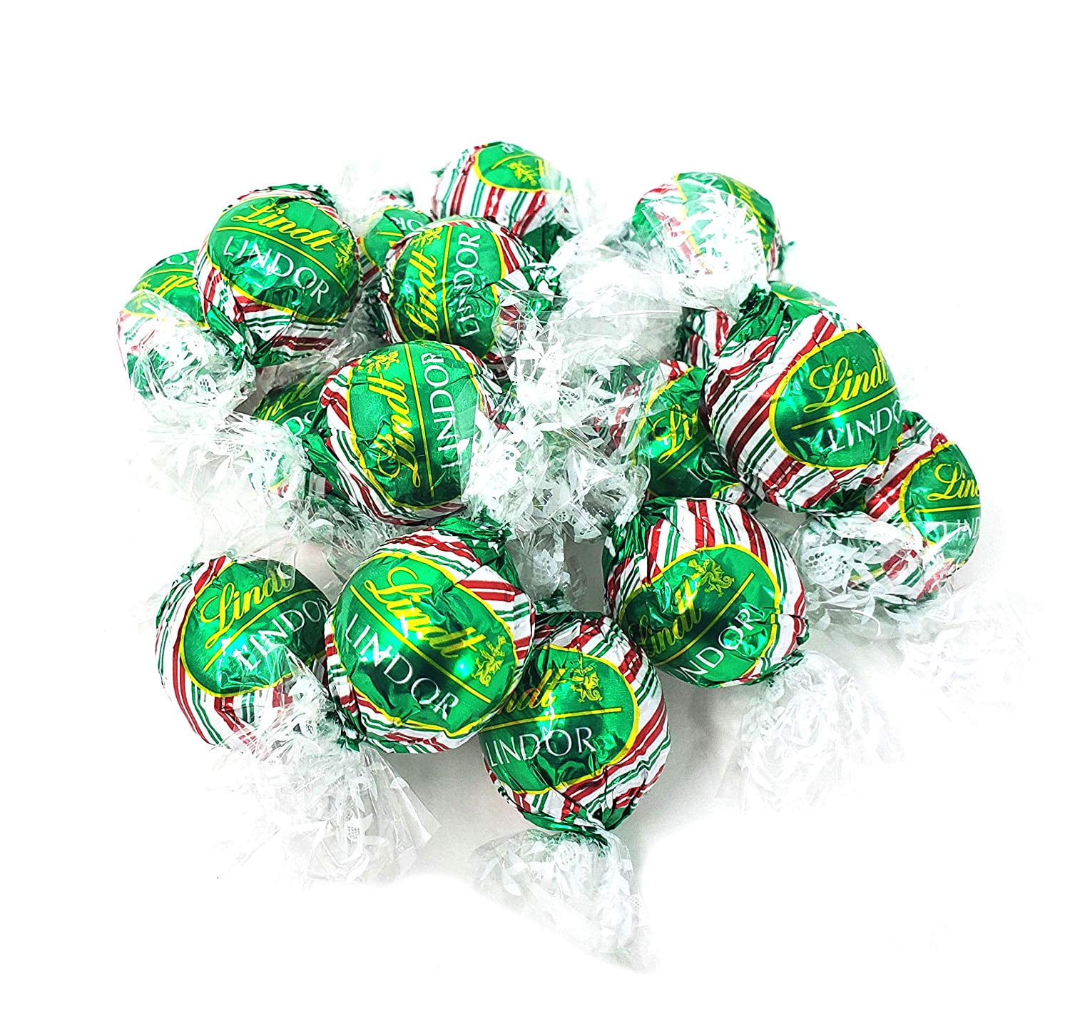 COLONISTA × NATAL DESIGN COMPE10 LINDOR Lindt Holiday Lindor Milk Chocolate Peppermint Cookie Truffles