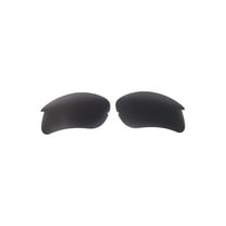 Walleva Black Polarized Replacement Lenses for Bolle Vigilante Sunglasses
