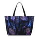 thumbnail image 2 of Fotbe Fantasy Dragon In Cathedral Bolsa de Viaje para Playa - Resistente al Agua, Bolsa Tote de Gran Capacidad y Ligera con 7 Bolsillos para Mujeres y Hombres, 2 of 7