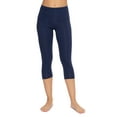 thumbnail image 2 of Felina | Cotton Modal Capri Leggings 2-Pack | Lightweight & Soft, 2 of 5