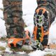 thumbnail image 3 of Eigraketly Crampones de 18 Zapatos Crampones Cubiertas de zapatos de acero inoxidable Garra de nieve Crampones de hielo Deportes de nieve No.1 Eigraketly OD009568-01, 3 of 6