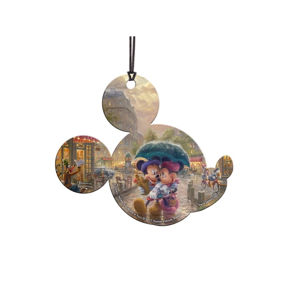 Disney (Mickey and Minnie in Paris) Hanging Acrylic Print ACPMICKEY311