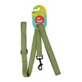 thumbnail image 1 of Collar Correa Para Perro Doble Agarre Alta Seguridad 1.20m Color Verde Militar, 1 of 8