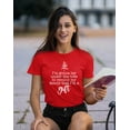 thumbnail image 2 of Christmas I'm a Gift Gonna Lay Under The Tree Shirt for Women Womens Tshirt, 3XL, Red, 2 of 6
