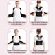 thumbnail image 3 of Adjustable Back Posture Belt Office Home Gym Unisex - Back Straightener Posture Corrector, Shoulder Brace Posture, Scoliosis, 3 of 5