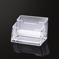 thumbnail image 4 of Clear Business Card Holders Organizer for Desk Office Name Card, 4 of 7