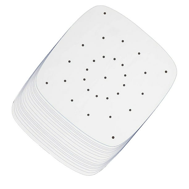 Wosthever Revestimientos para freidora de aire de 100 hojas, papel para hornear, almohadilla para alimentos, papel para hornear, accesorios para freidoras, Herramientas y accesorios para hornear No.1 Wosthever HA043881-01