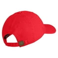 thumbnail image 4 of US Air Force Veteran Flag Embroidered Solid Cotton Twill Low Profile Strap Cap - Red OSFM, 4 of 5