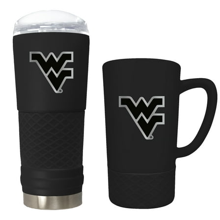 West Virginia Mountaineers 24oz. Stealth Draft Tumbler and 15oz. Stealth Jump Mug Set