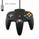 thumbnail image 1 of Gamepad con cable de 8 colores para consola N64, control de Joypad para consola de juegos retro N64, accesorios para gamepad, color negro, 1 of 2