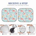 thumbnail image 3 of Yiaed Butterflies Print Car Front Windshield Sun Shade,Foldable Anti-UV Car Sunshade for Front Window for Most Vehicles-Medium, 3 of 5