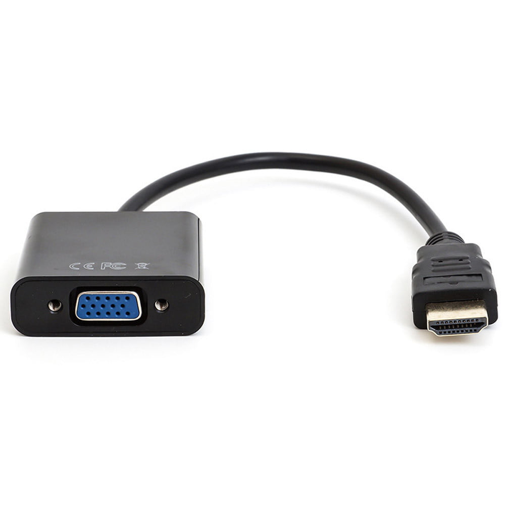 HDMI Male 1080P to VGA Female Video Cable Cord Converter Adapter For HDTV PC  HL 
