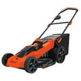thumbnail image 6 of Black & Decker CM2040 Cordless Electric Lawn Mower, 40-Volt Battery, 20-In. - Quantity 1, 6 of 17