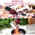 thumbnail image 2 of BBQ Gloves 1472°F Extreme Heat Resistant, 4 in 1 Grill Accessories with EN420/407 Certified Oven Mitts, 9" Grilling Tong, Grill Brush & BBQ Bear Claws for Men, Grill, Baking, Cooking,Welding, 2 of 7