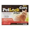 PetLock Plus Flea & Lice Treatment For Cats, 0.017 fl. oz (3 doses)