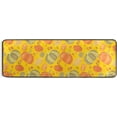 thumbnail image 6 of Dreamtimes Cute Simple Naive Pumpkin Hallway Runner Rug 2'x6' Kitchen Rug with Rubber Backing Autumn Cartoon Non Slip Entryway Rug Runner Washable Soft Area Rug for Hallway Bedroom Kitchen Decor, 6 of 6