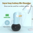 thumbnail image 4 of Dispensador automático de jabón espumoso, dispensador de jabón de manos recargable sin contacto con forma de pato lindo para baño y cocina, dispensador de jabón de espuma sin contacto (400 ml), 4 of 6