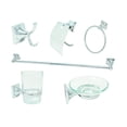 thumbnail image 1 of JUEGO DE ACCESORIOS 6 PZ BAÑO SATIN ISSOS METALFLU 9201, 1 of 7
