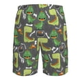 thumbnail image 6 of Naloa Cartoon Dinosaurs (2) Men's Beach Shorts, Surfing shorts, Swim trunks, Quick Dry Swim Trunks for Surfing Beach Fun - XX-Large, 6 of 9