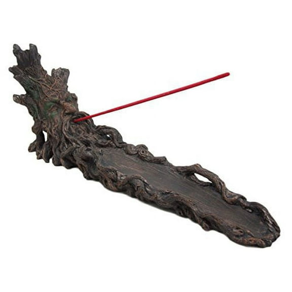 Atlantic Collectibles Whispering Forest Ancient Greenman Spirit Incense Burner Holder Aroma Scent Figurine 10.5"H