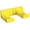 Yellow, variant on Noothes Toy Car Wall Rack and Truck Display Shelf, Vehicle Toy Car Organizer Storage Rack for Hot Wheels Display Case, Garage and Bedroom Decor